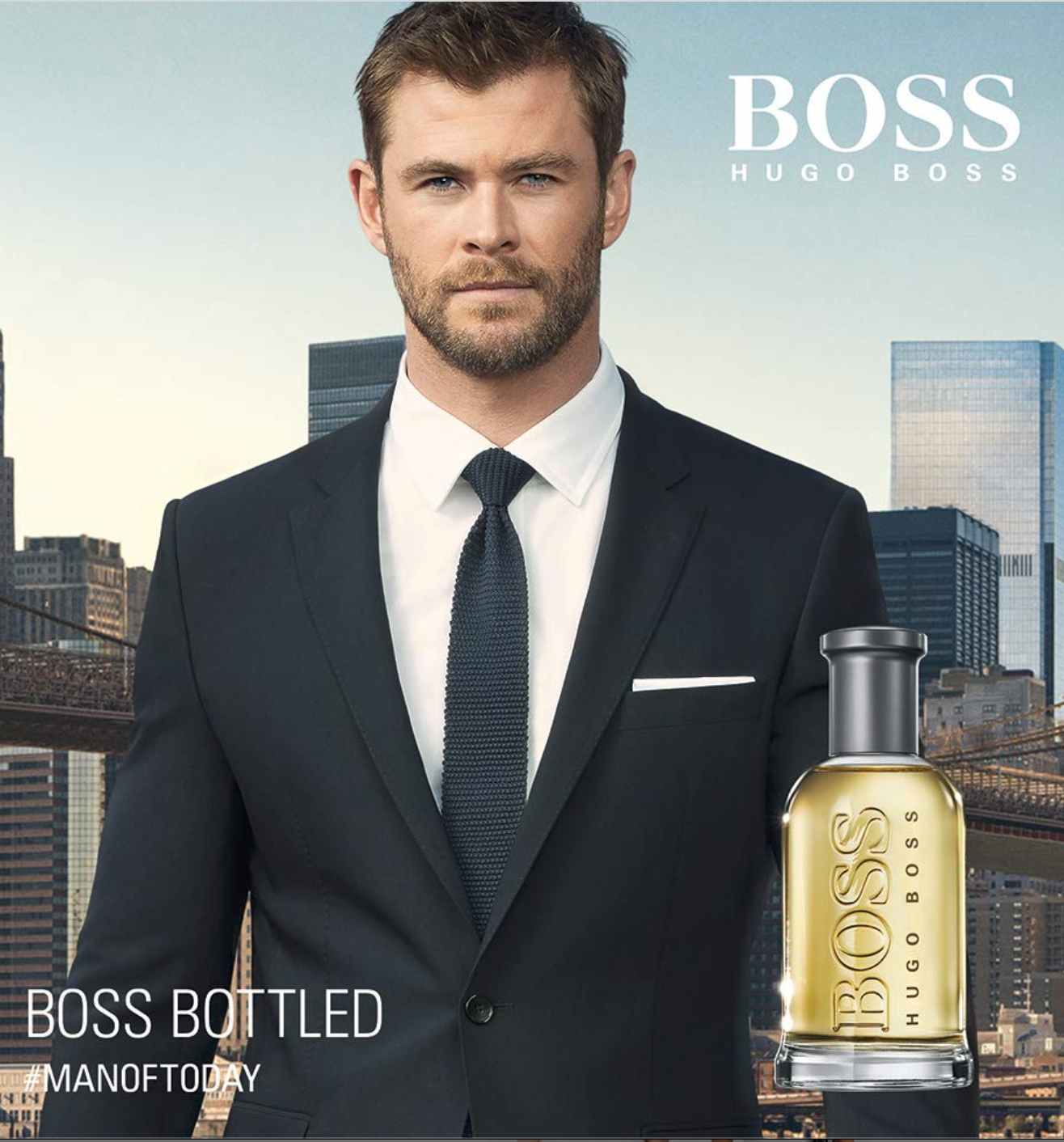 Hugo Boss Boss Bottled EDT, 100 ml. Hugo Boss Амбассадор.