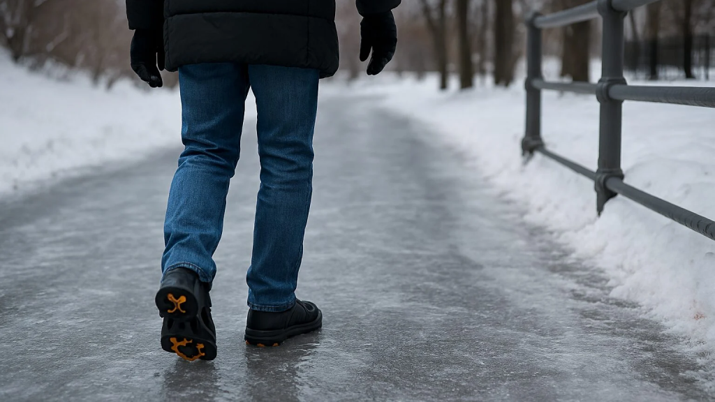 Одна ложка дешевого засобу - і навіть найслизькіші черевики перестануть ковзати: лайфхак для льоду