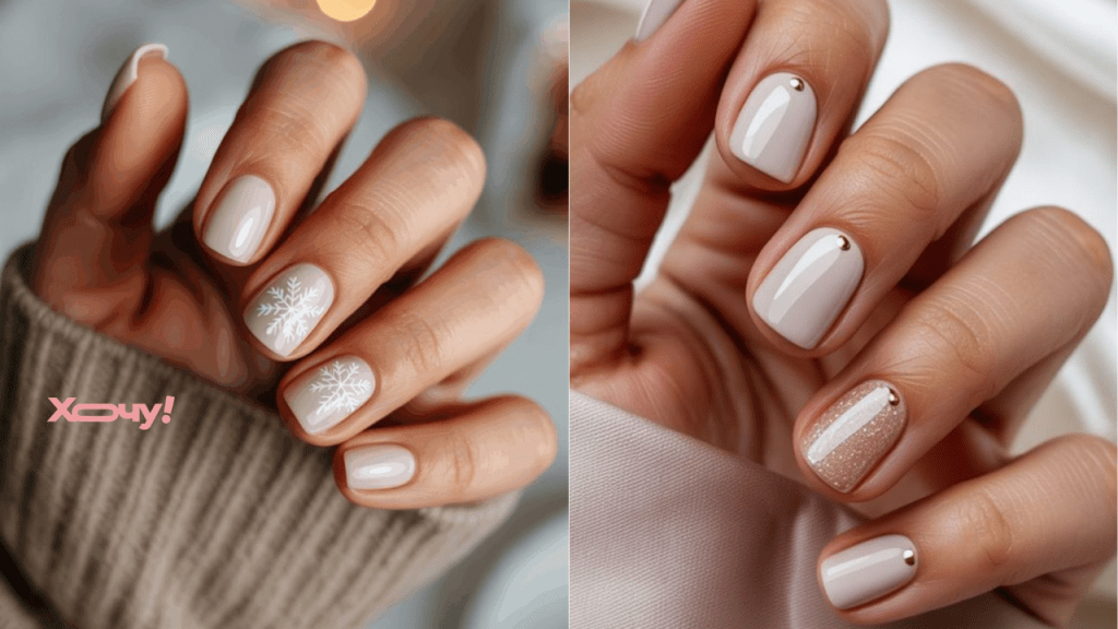 Маникюр "жены миллионера" на Новый год: естественный и сдержанный дорогостоящий дизайн (ФОТО)