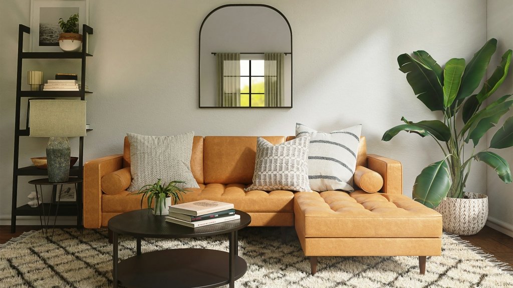 9 приемов, которые сделают маленькую гостиную визуально больше