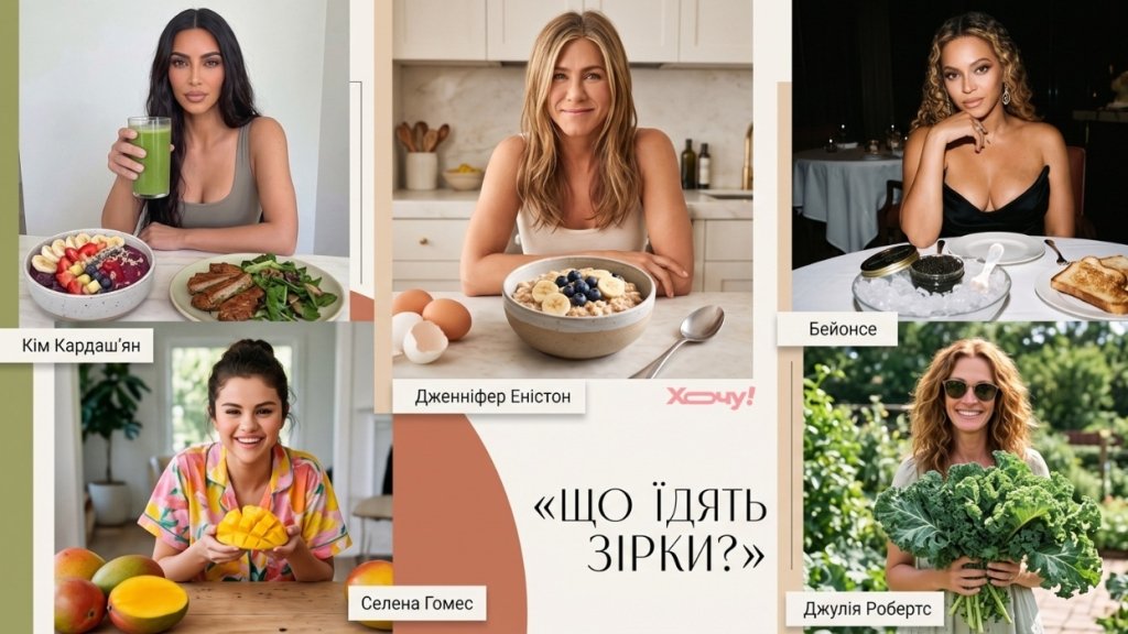 Любимые продукты знаменитостей: что едят Энистон, Кардашьян, Бейонсе, Мадонна и другие звезды