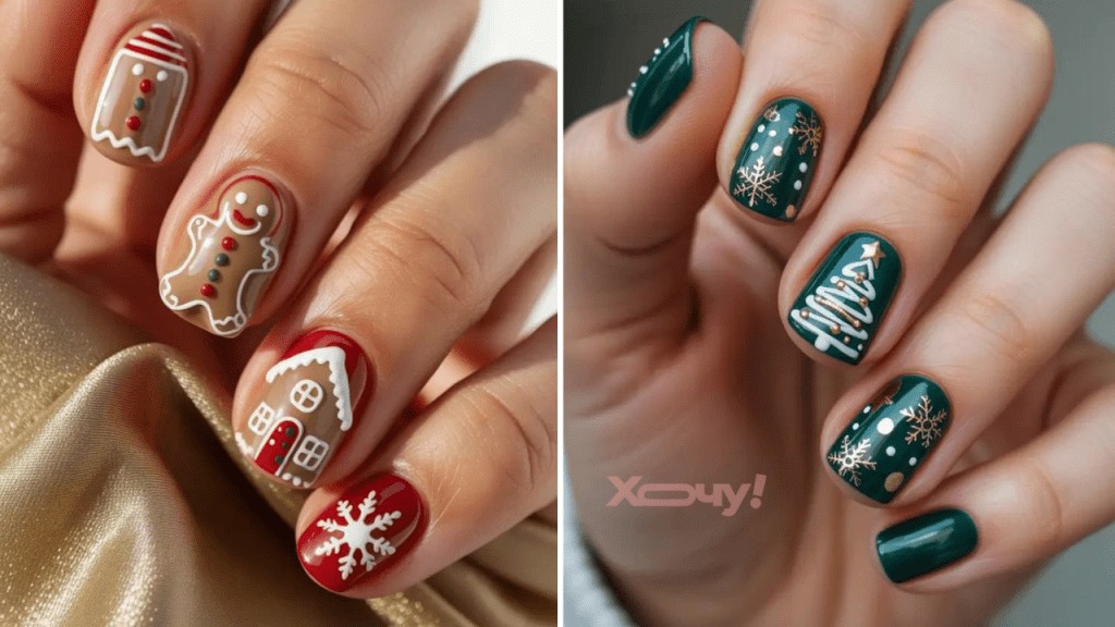 Маникюр на короткие ногти — самые модные варианты на Новый год 2026 (ФОТО)