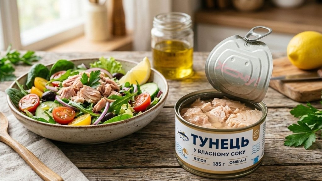 Золото в консервній банці: чому тунець у власному соку корисніший за свіже м'ясо та дорогу рибу