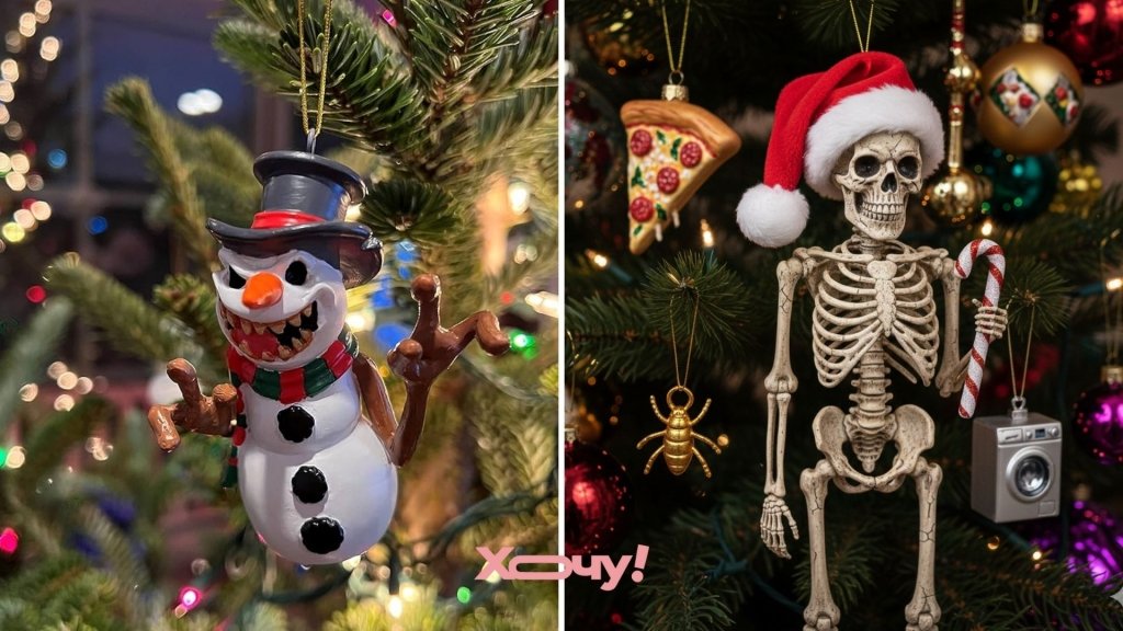 Замість звичайних кульок — справжній треш: добірка найексцентричніших новорічних іграшок (ФОТО)