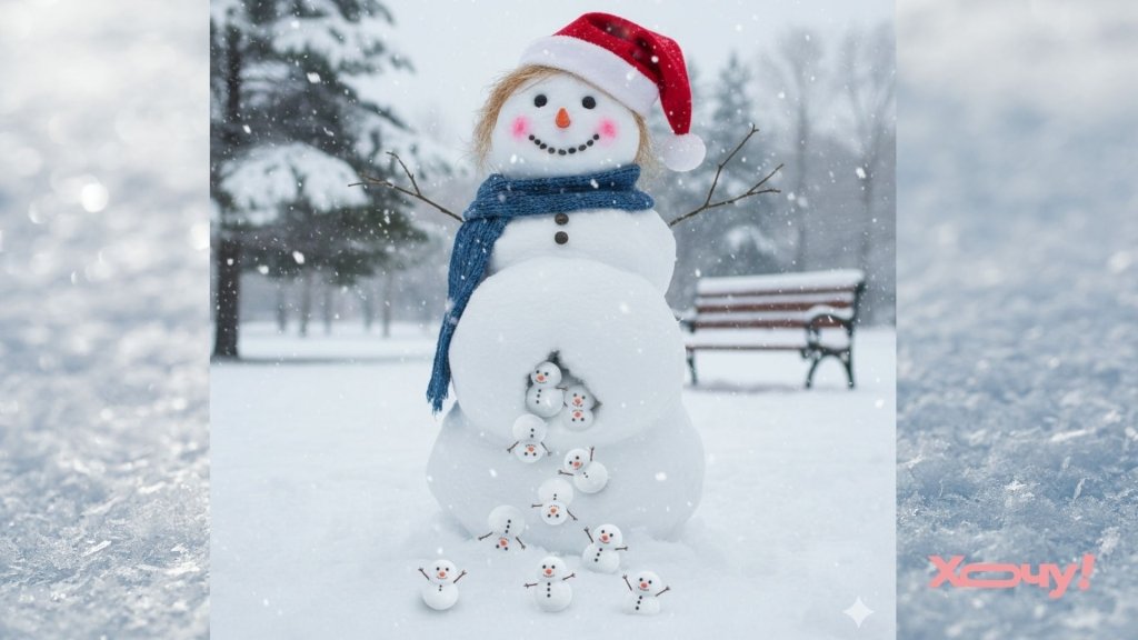 Шедевры со льда и юмора: снеговики, мимо которых невозможно пройти без улыбки (ФОТО)