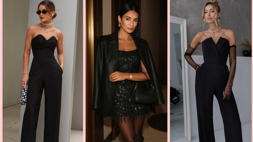 Лучшие total black образы на Новый год 2026: элегантные наряды, которые выглядят дорого (ФОТО)