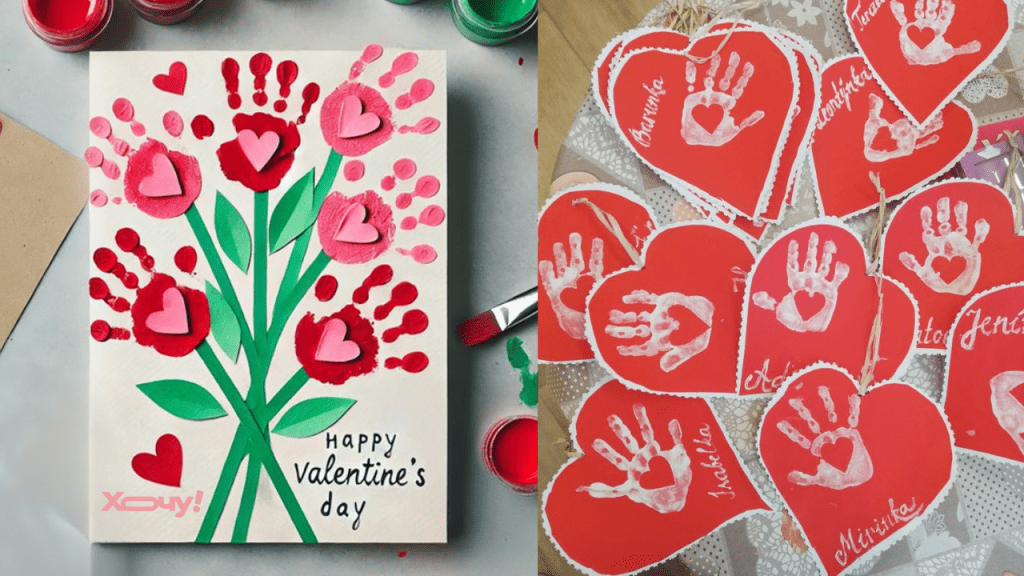 Валентинки — маленькими ладошками: идеи для открыток на 14 февраля для детей 4 — 7 лет (ФОТО)