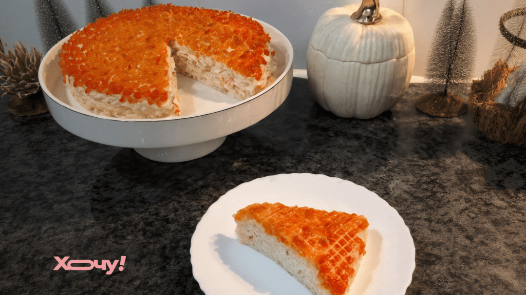 Гості будуть просити рецепт цього “тортика”: розкішна закуска дуже дешево (ВІДЕО)