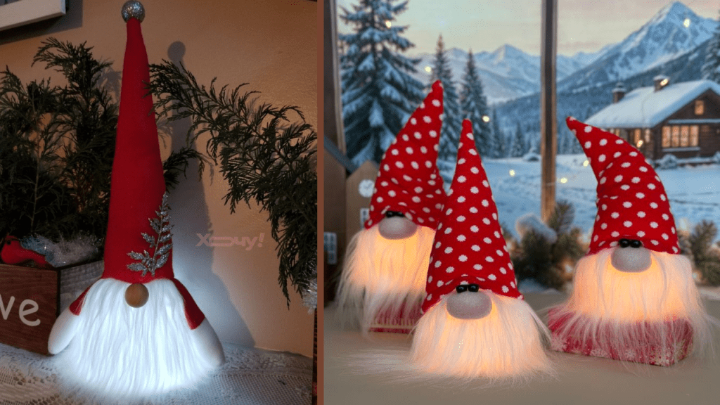 Гном, который светится: идеальное украшение на Новый год, когда нет света — мастер-класс для детей (ФОТО)