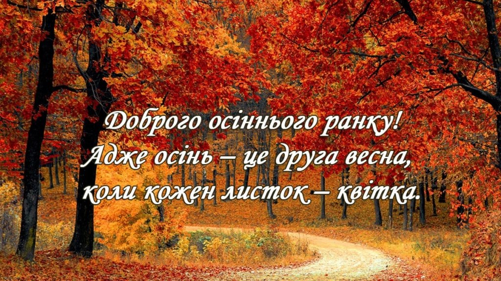 Яркое начало прохладного дня: красивые открытки с пожеланием хорошего осеннего утра