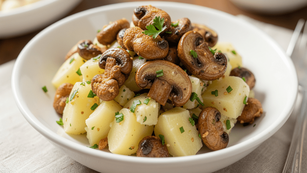 Секрет – в заправке: шикарный картофельный салат к посту (РЕЦЕПТ)