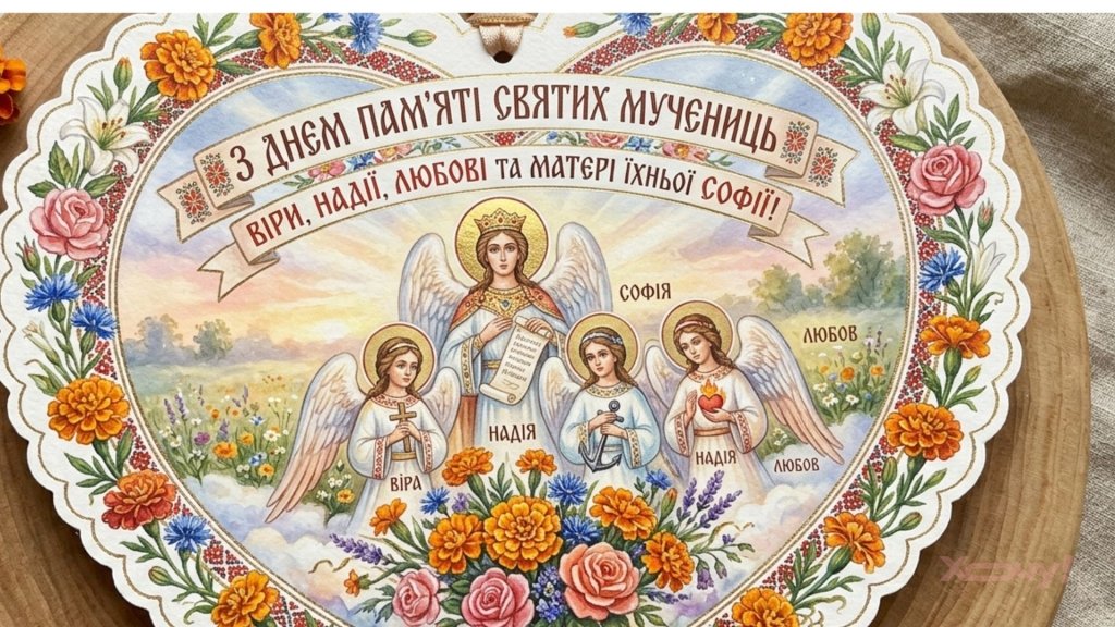 Сьогодні —  іменини Віри, Надії, Любові й Софії: щирі вітання та душевні листівки з нагоди Дня ангела