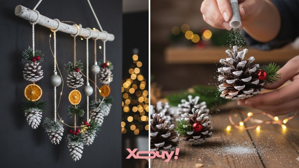 Принесите лес в дом: сказочная композиция из шишек, которая заменит дорогую елку