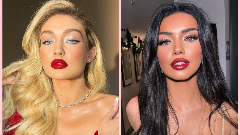 Макияж с красной помадой на Новый год 2026, который привлечет успех, деньги и любовь (ФОТО)