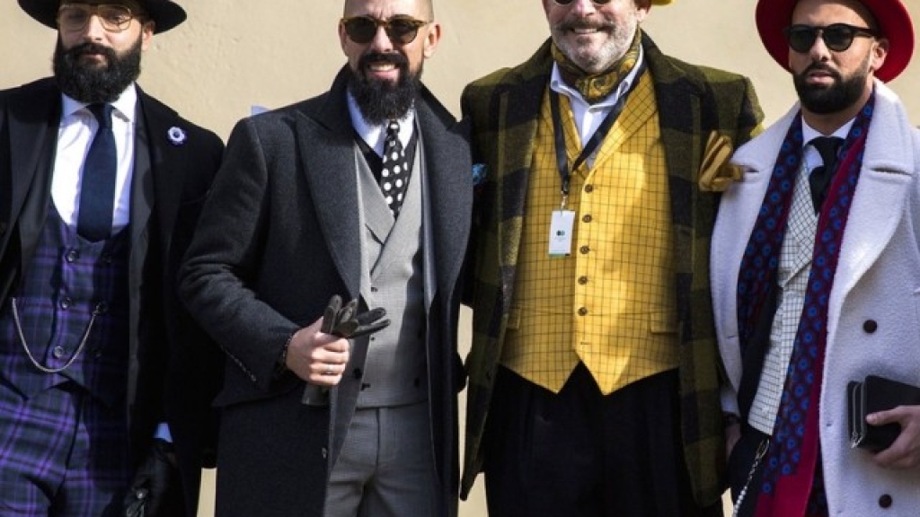 Street style: выставка мужской моды Pitti Uomo во Флоренции