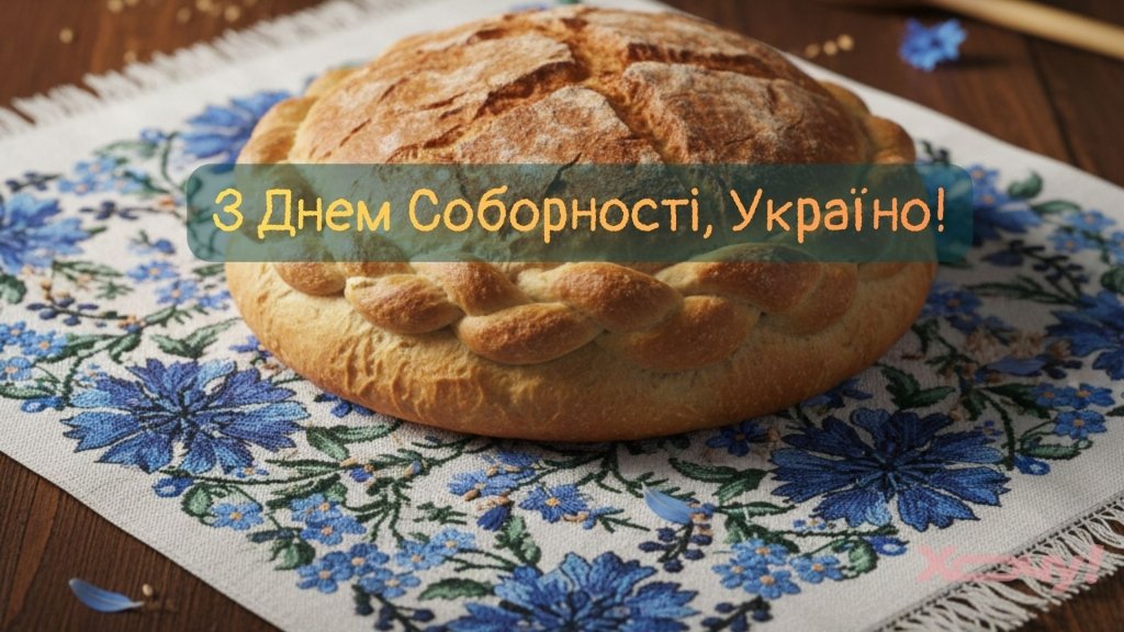С Днем Соборности и Свободы Украины! Лучшие пожелания в прозе и открытки — украинском