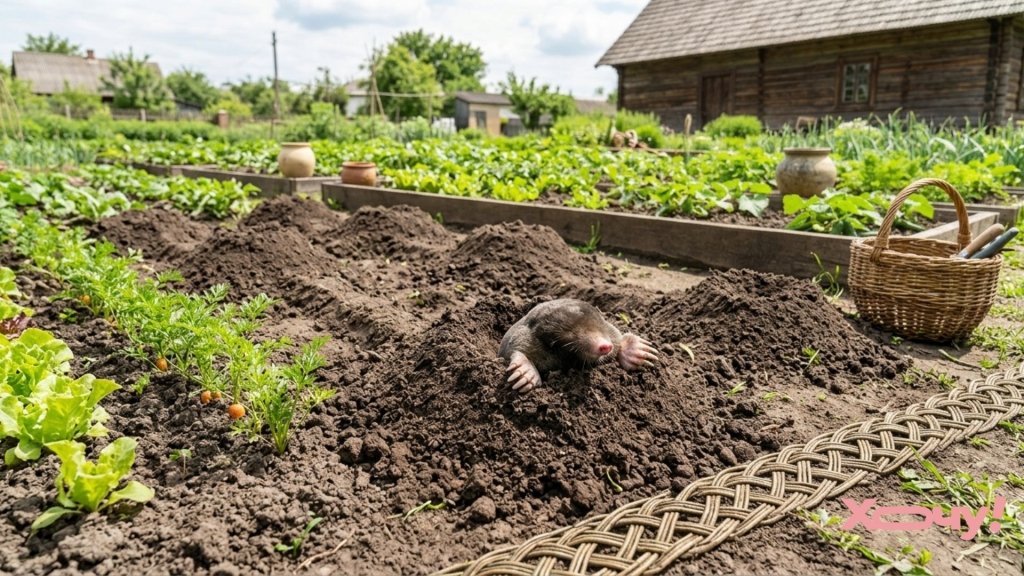 Втечуть з ділянки та більше не повернуться: народні способи назавжди вигнати кротів з городу