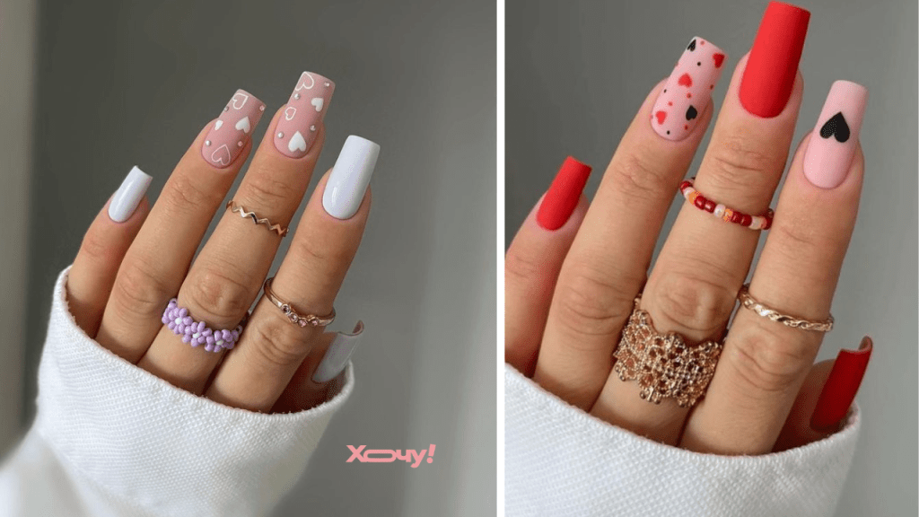 Уникальные сердечки на ногтях — маникюр на День Валентина 2026 (ФОТО)