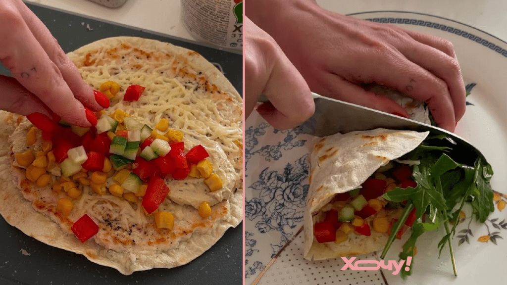 Сытный завтрак из лаваша и горсточки фарша: вы приготовите его за 5 минут (ВИДЕО)