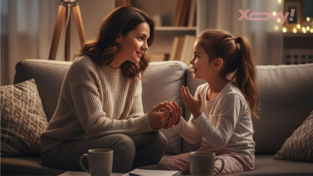 Станьте лучшим другом для своего ребенка: 100 нескучных вопросов для вечерних разговоров