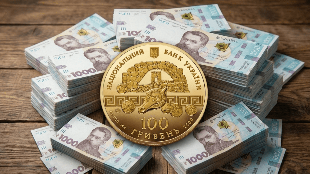 Нацбанк продает монету номиналом 100 грн за более 200 тысяч: в чем ее уникальность