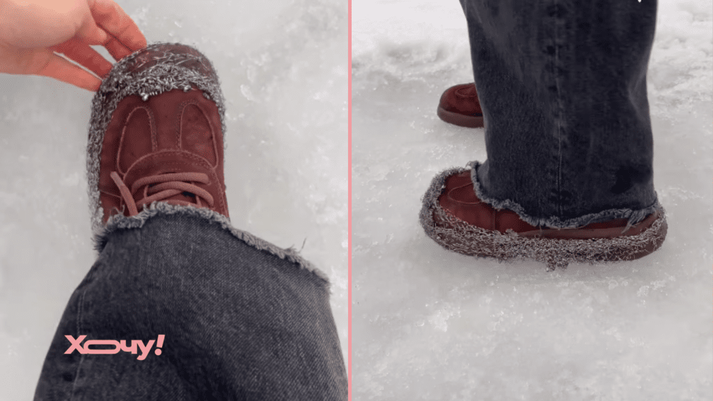 Не покупайте дорогие ледоступы: что одеть на ботинки, чтобы идти по льду, как по сухому тротуару (ВИДЕО)