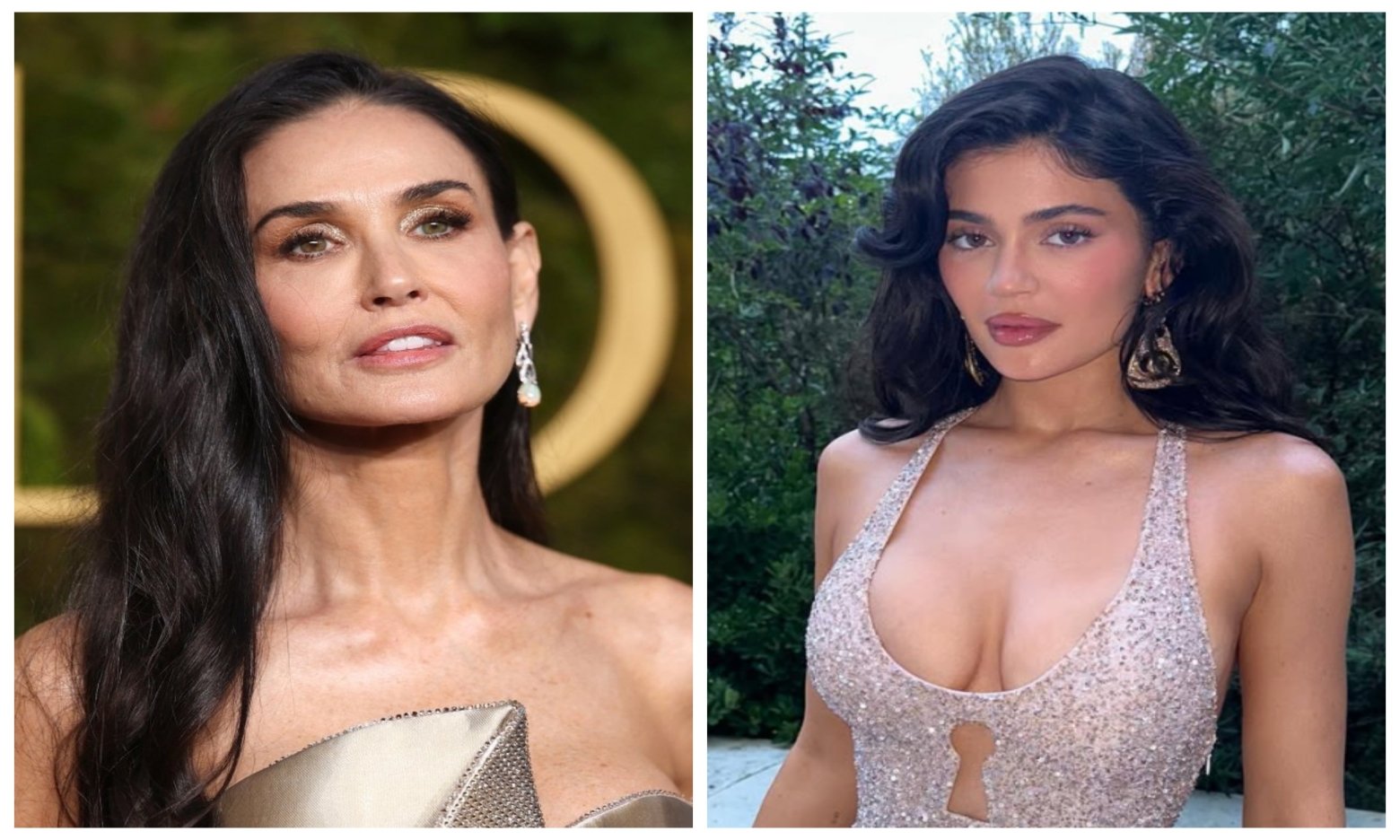 Деми Мур жалаңаш кеуделер