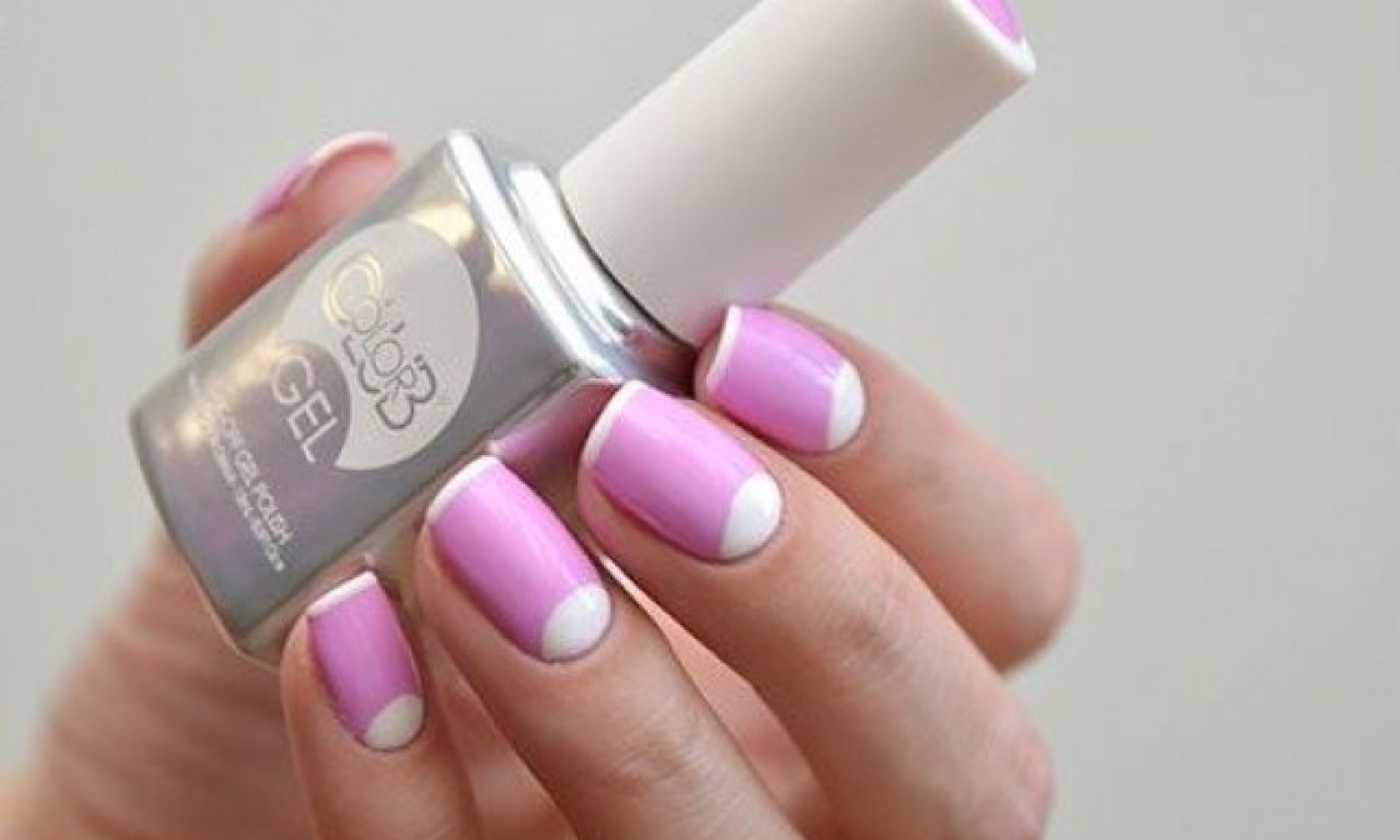 Френч гель лаком на короткие ногти 2017 фото | Как сделать френч гель ...