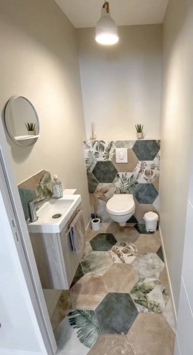 Расширяем пространство: современные идеи для ремонта в маленьком туалете (ФОТО) - фото №1
