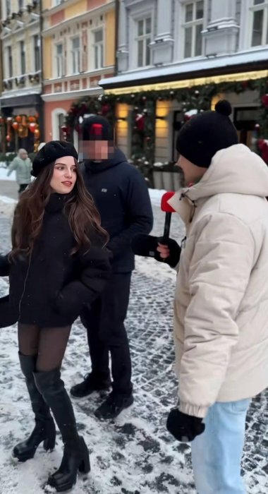 Кристина Соловий и ее новый парень.