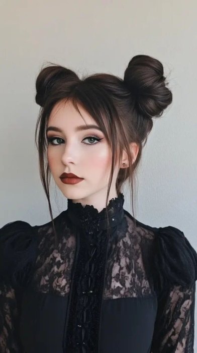 Зачіски на Геловін, фото