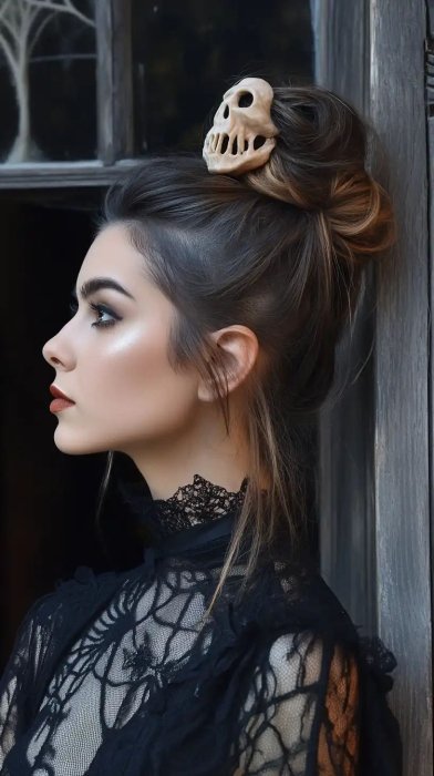 Зачіски на Геловін, фото