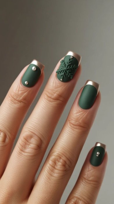 Модні ідеї для манікюру на зиму, ідеї дизайну