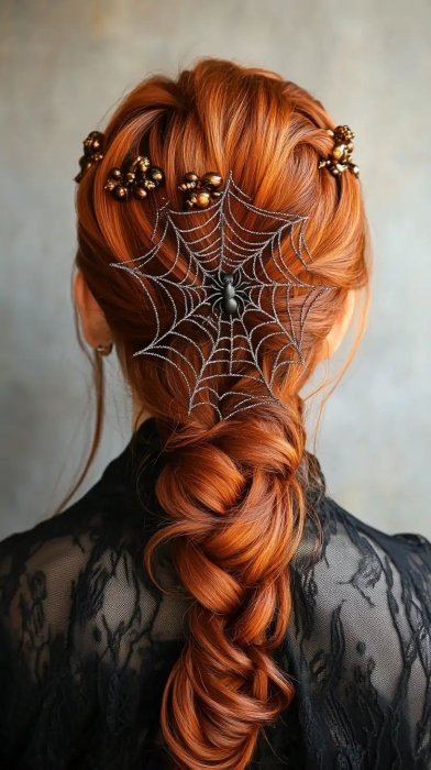 Зачіски на Геловін, фото