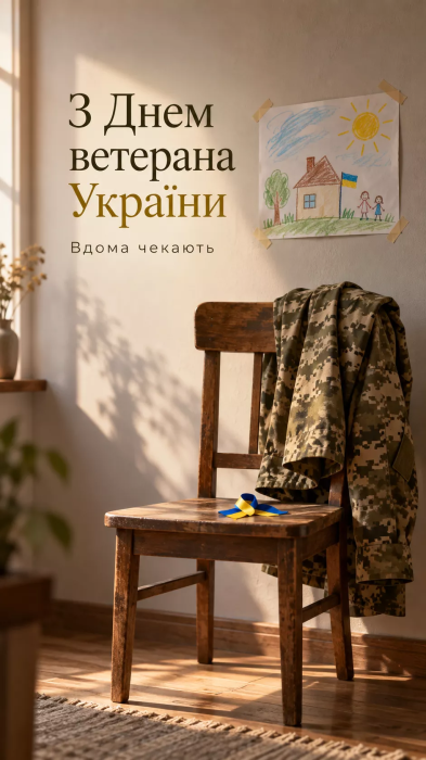 поздравляю с днем ветерана Украины