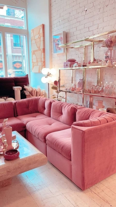 Розкішний гламур: рожева зала для вибагливої господині (ФОТО) - фото №8