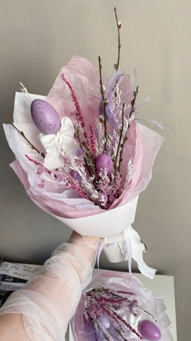 Как сделать красивый букет из ивы своими руками