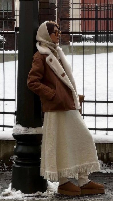 Трендовые дубленки зима 2025/26.