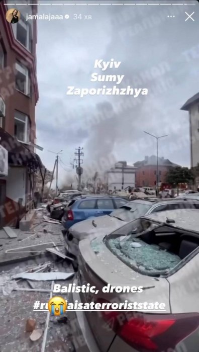 Українські зірки показали кадри руйнувань