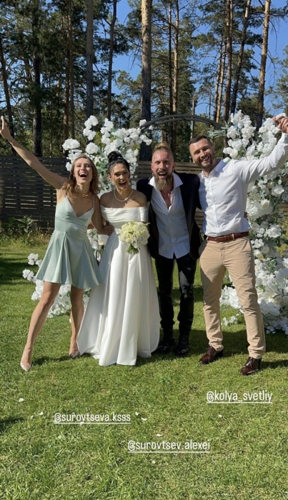 Зірка серіалу "Слід" Олексій Суровцев зіграв весілля зі своєю колишньою дружиною: перші кадри - фото №3