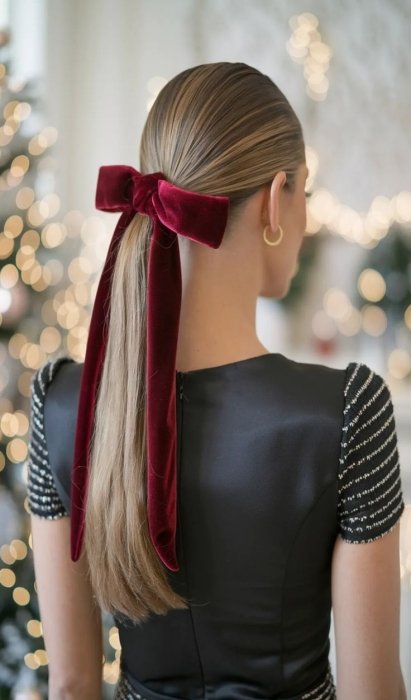 Красивые прически с аксессуарами для волос