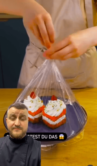 Как обтянуть пищевой пленкой любое блюдо