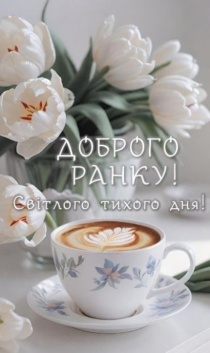 Мирного ранку, побажання