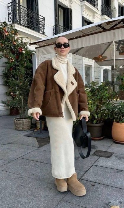 Модний верхній одяг зима 2025-2026, фото