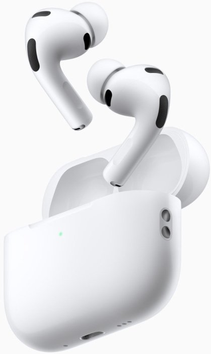 Новые наушники Apple AirPods Pro 3 с белым зарядным футляром