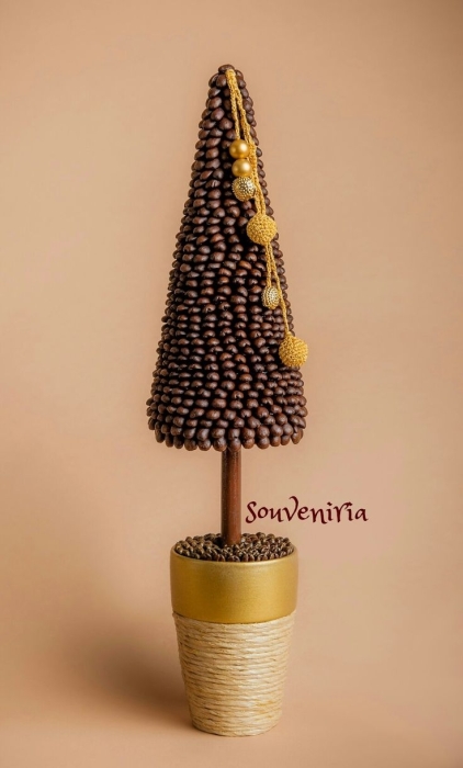 Пахучие елки: декорируем дом зимними украшениями из кофе (ФОТО) - фото №6