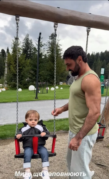 Віталій Козловський показав сина
