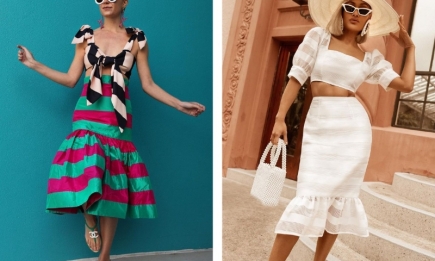 Платья и юбки годе стали главным трендом 2023 года: смотрите, как они выглядят (ФОТО)