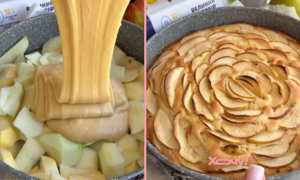 Простейшая шарлотка: проверенный рецепт, который всегда удается  (ВИДЕО)