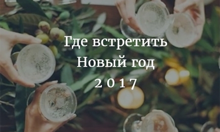 Где отпраздновать Новый год 2017: предложения от ресторанов, вечеринки и другие гуляния (ОБНОВЛЯЕТСЯ)